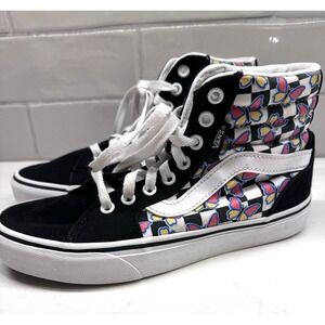 Vans Filmore High Top Butterfly Checkerboard‎ Women's  Shoes Size 6.5